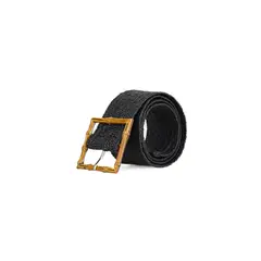 CARVEN - Cinturón mujer Bluff negro Paris