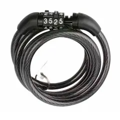 TECNOLAB - Candado De Bicicleta Moto Con Clave Seguridad Tl195