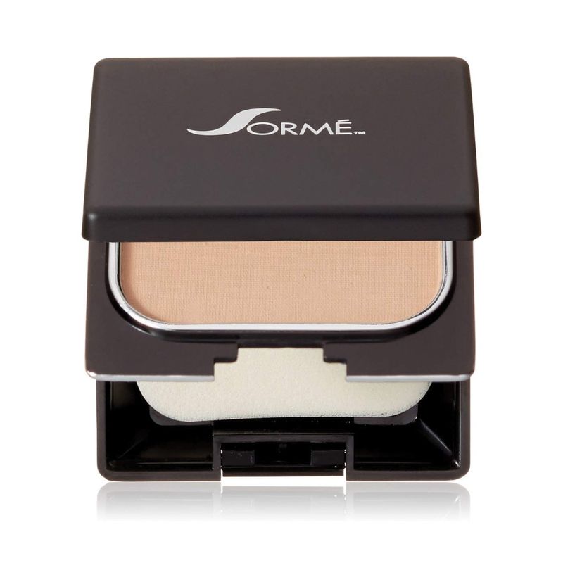 COSMETICAVAL - Polvo compacto Sormé base uso húmedo o seco Beige USA
