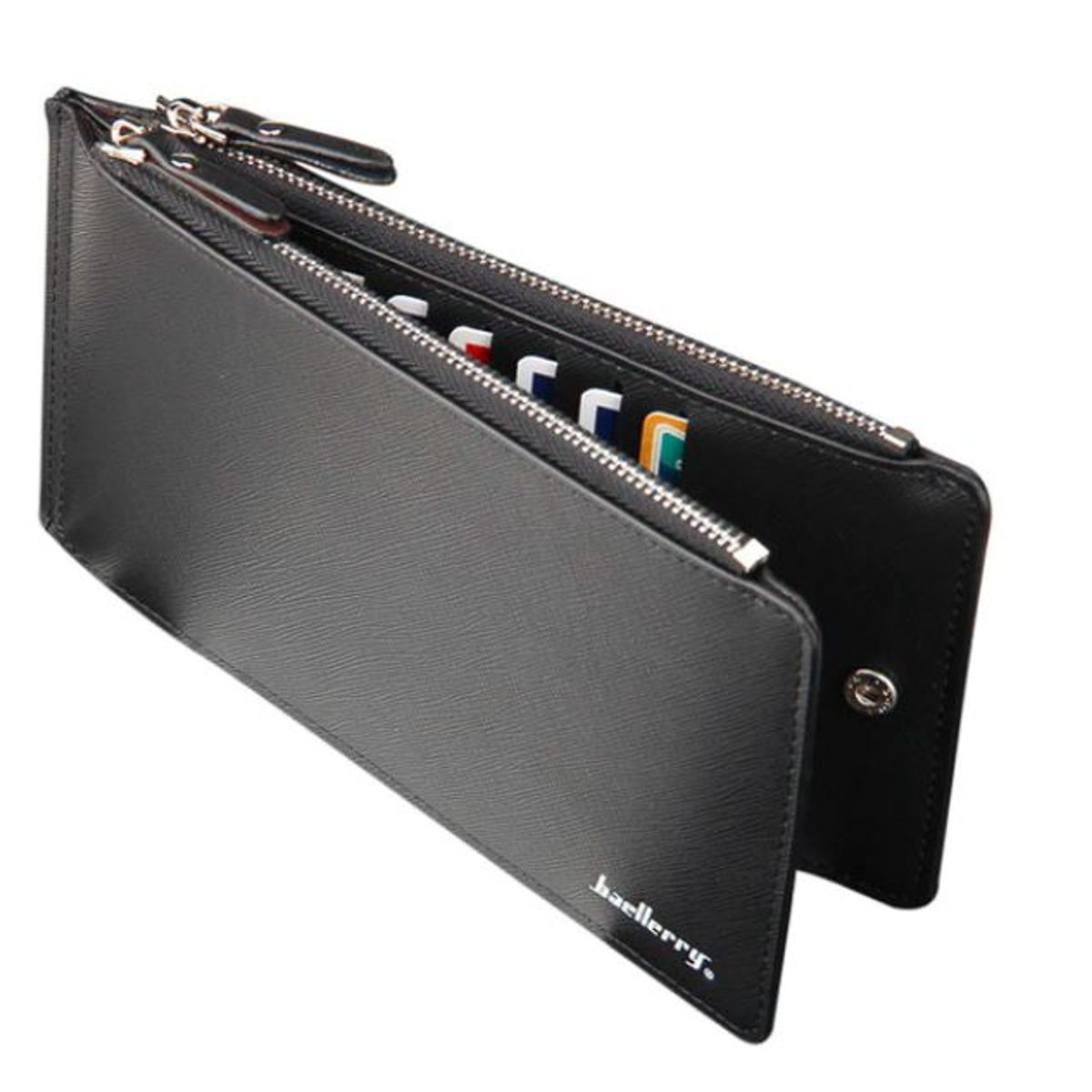 BAELLERRY - Billetera Tarjetero Hombre De Cuero Pu Baellerry Mod Paper