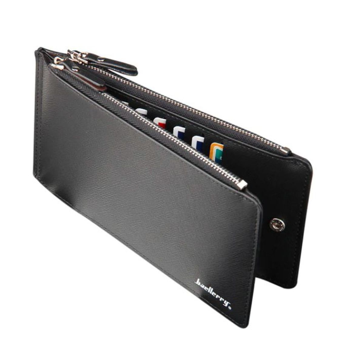 BAELLERRY - Billetera Tarjetero Hombre De Cuero Pu Baellerry Mod Paper