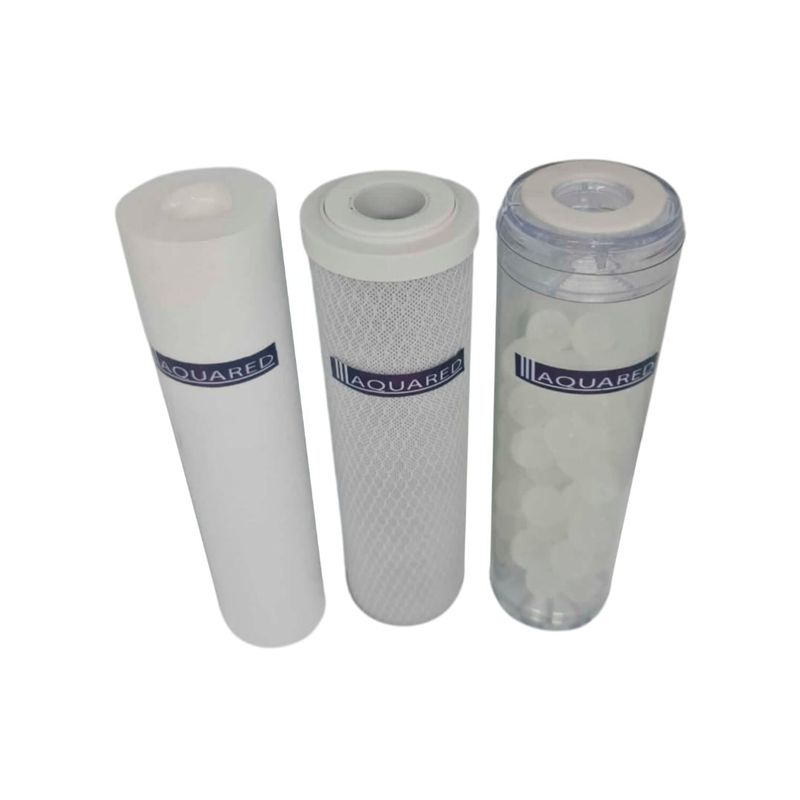 GENERICO - KIT RECAMBIO TRIPLE ANTI SARRO CARBON ACTIVO ANTI PARTICULAS