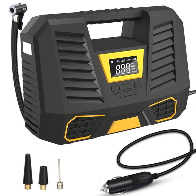 Compresor De Aire Portatil Digital 12v Profesional