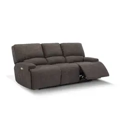 ROSEN - Sofá Reclinable 3 Cuerpos Eléctrico Jagger Taupe