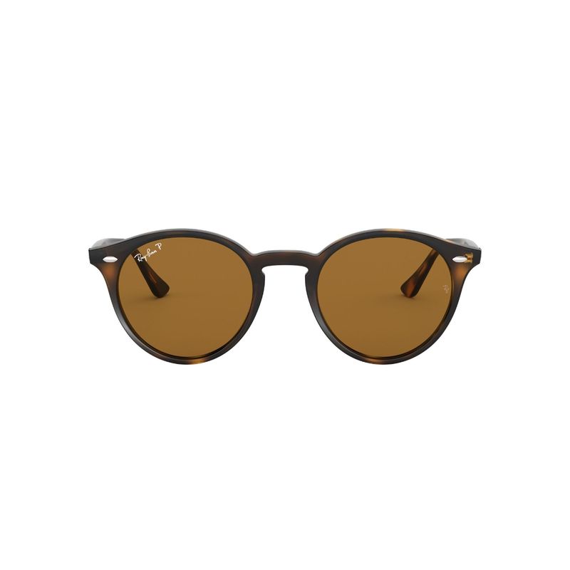 RAY BAN - Lentes de Sol Round Havana Polarizados