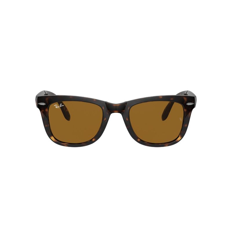 RAY BAN - Lentes De Sol Wayfarer Folding Havana