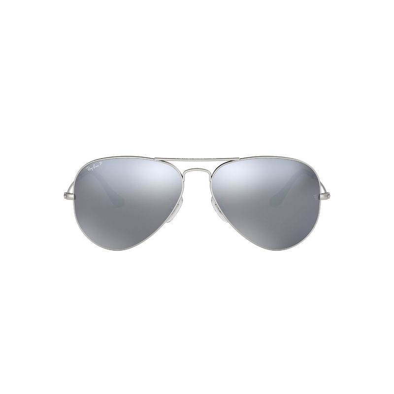 RAY BAN - Lentes de Sol Aviator Grey Mirror Polarizados