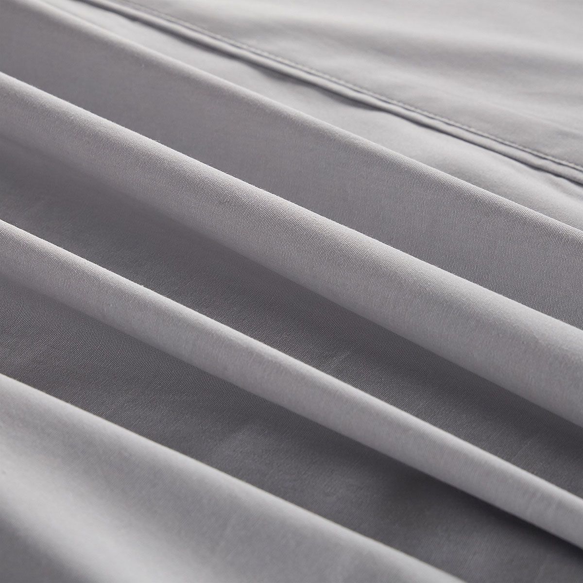 ROSEN - Sábana Rosen 200 Hilos Algodón Lisa Plata 1 Plaza