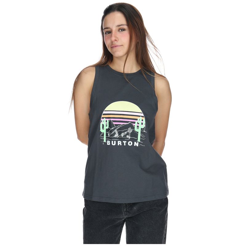 BURTON - Polera S/M Mujer Lounge Negro BURTON