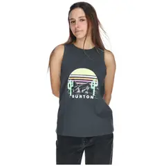 BURTON - Polera S/M Mujer Lounge Negro