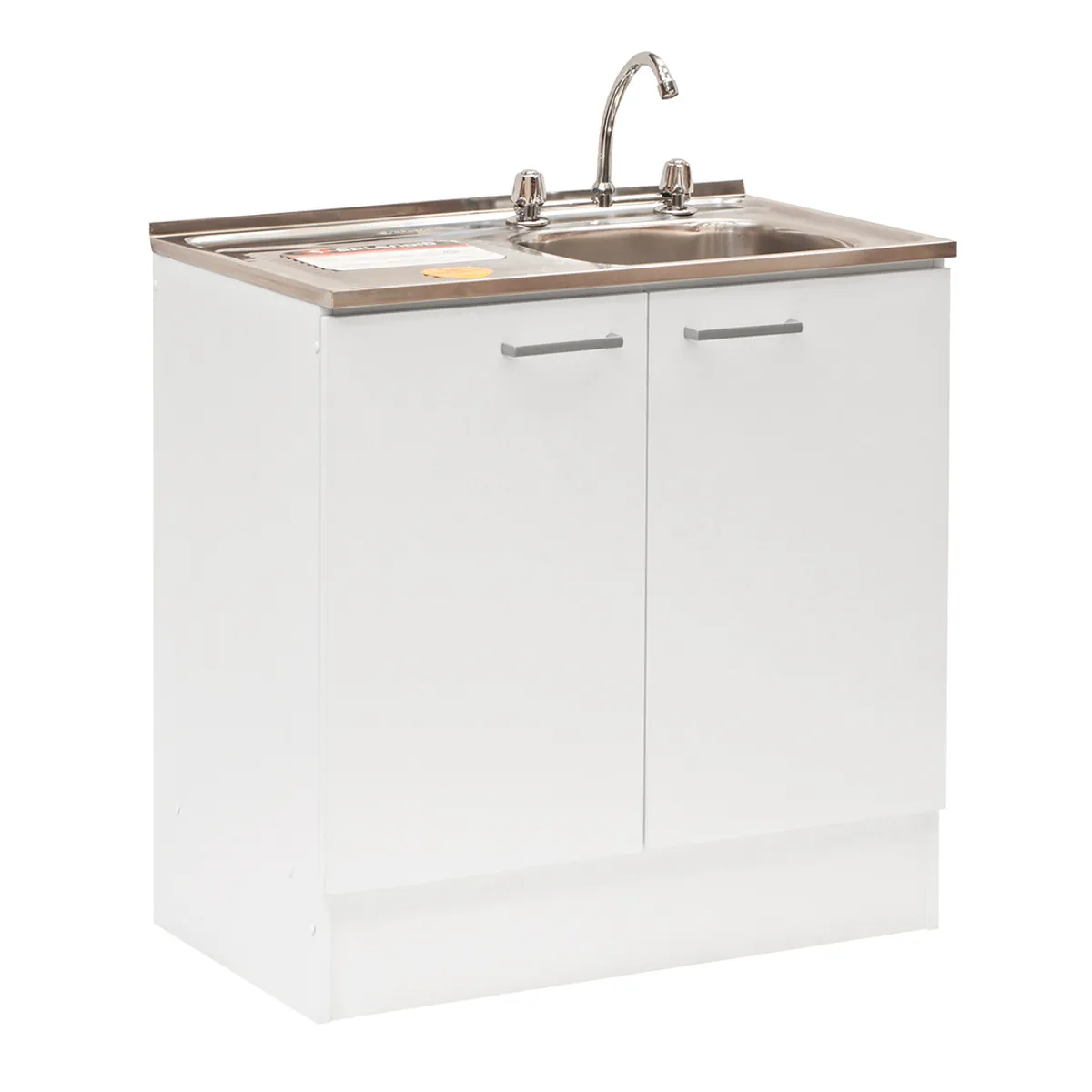 MOBIKIT - Kit Lavaplatos 80 Cm Secador Izquierdo Blanco Mobikit…