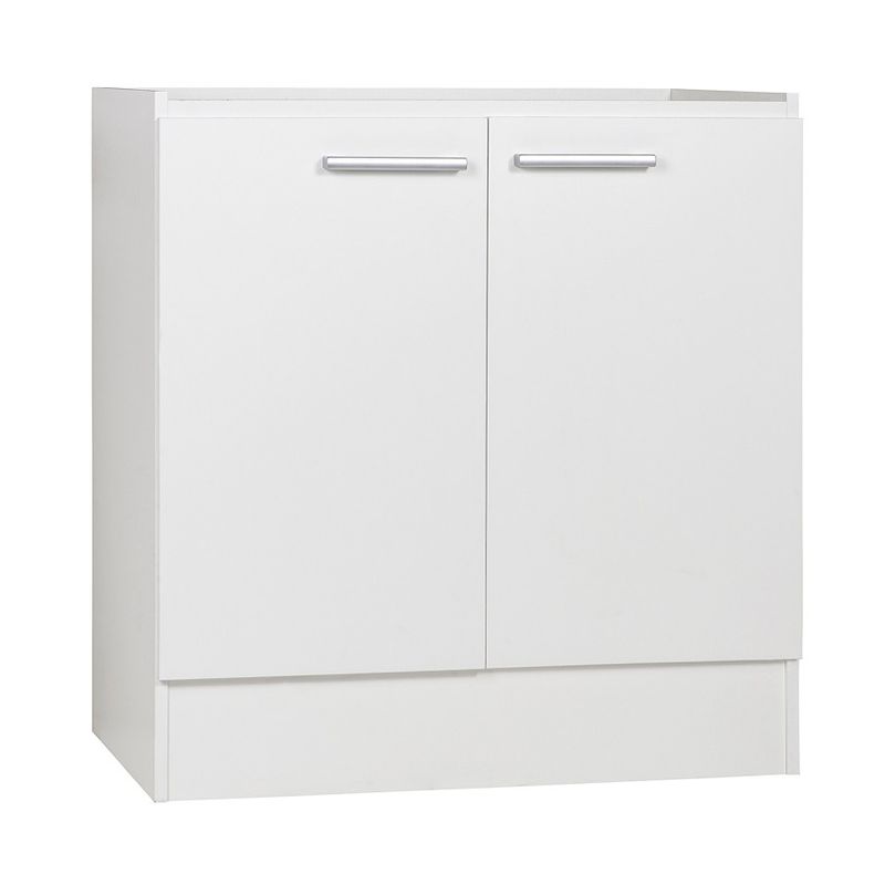 MOBIKIT - Kit Lavaplatos 80 Derecho Blanco Mobikit