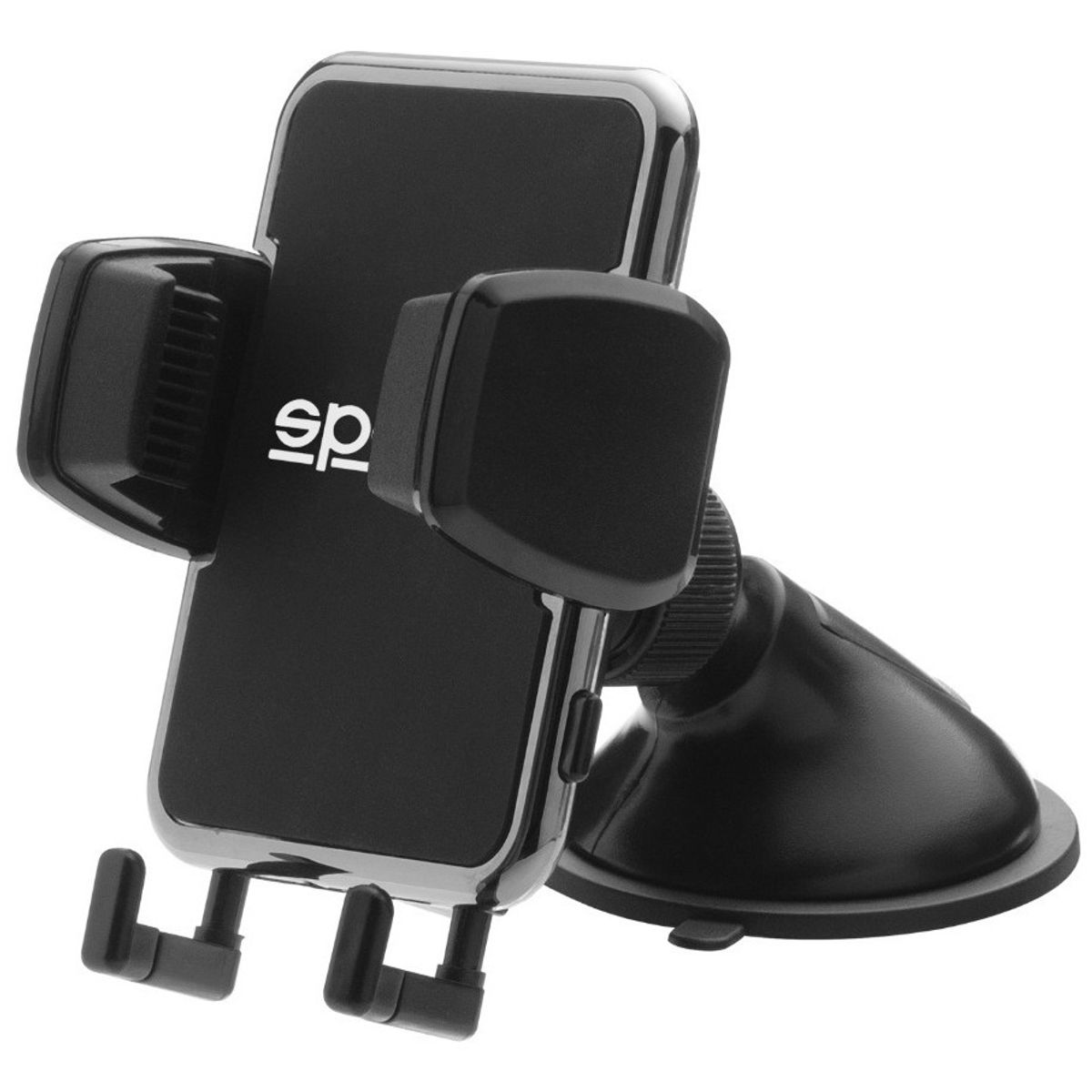 SPARCO - Porta Celular Auto Ventosa Pinza 360° Sparco SPE197 Ajustable