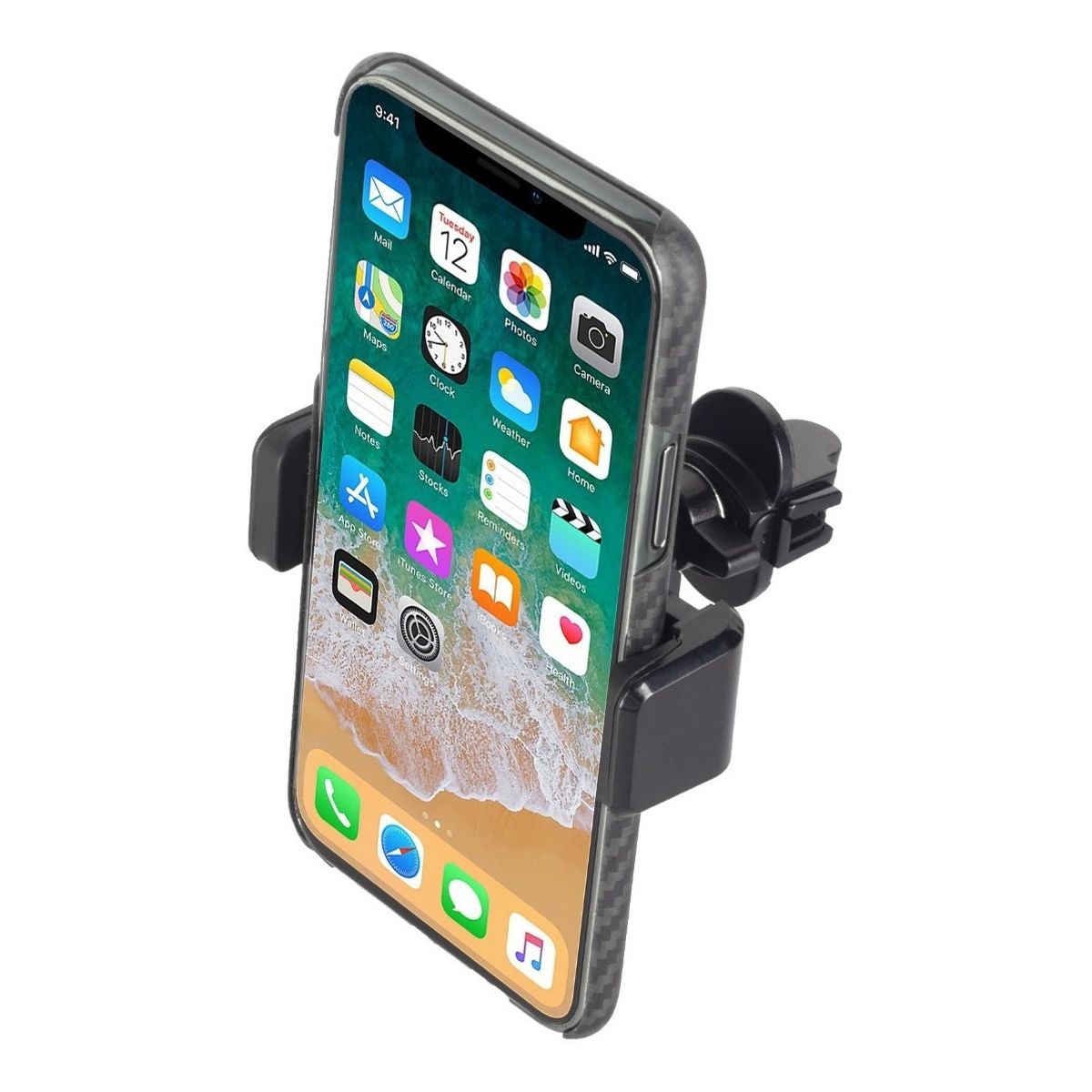 SPARCO - Porta Celular Auto Mini Pinza Aire Acondincionado Sparco SPE190
