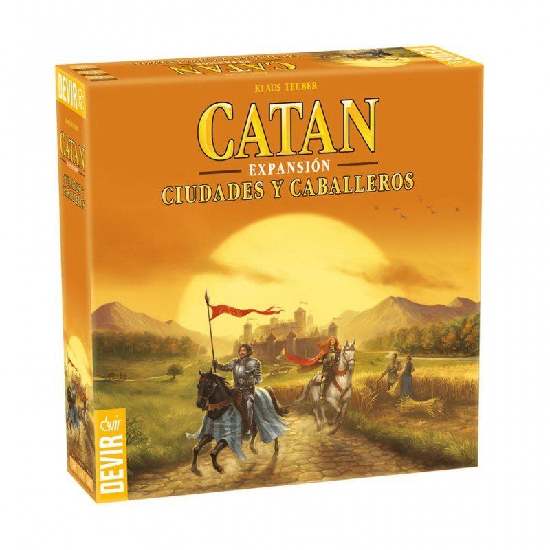 DEVIR - Juego de Mesa - Catan: Ciudades y Caballeros (Expansión)