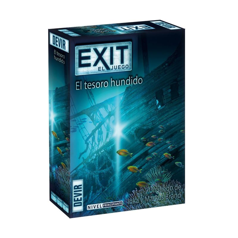 DEVIR - Juego de Mesa - Exit EL Tesoro Hundido