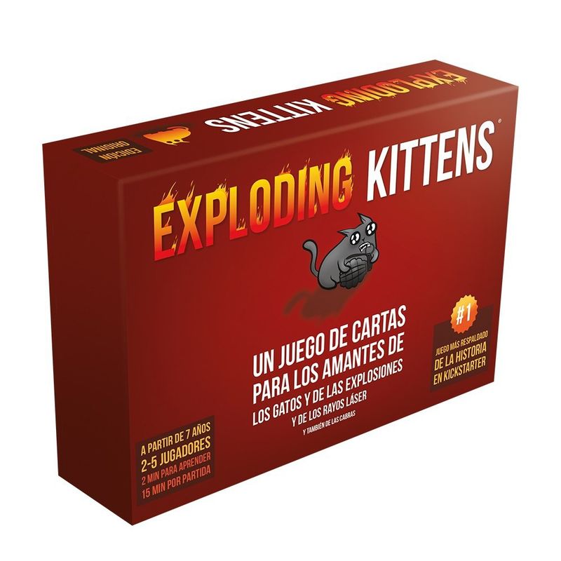 EXPLODING KITTENS - Juego de Mesa - Exploding Kittens