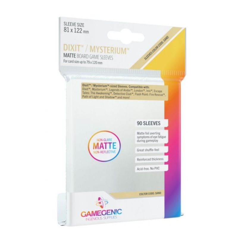 ASMODEE - Accesorios Fundas - Sleeves - Dixit (81 x 122 mm) MATTE
