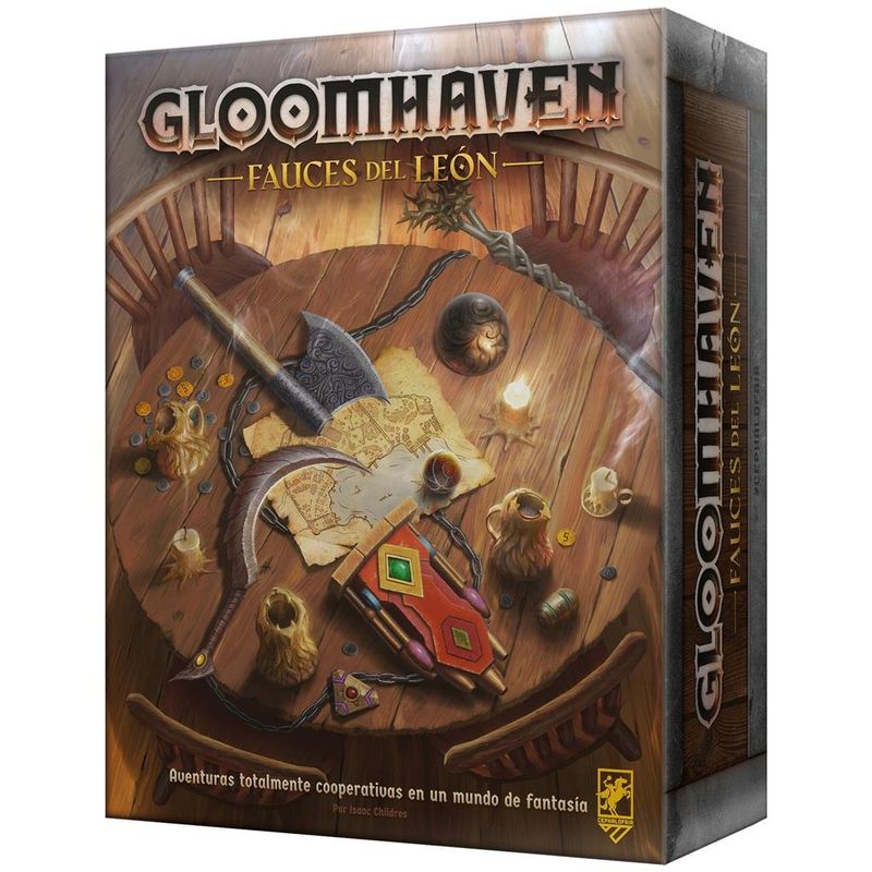 ASMODEE - Juego de Mesa - Gloomhaven Fauces del León