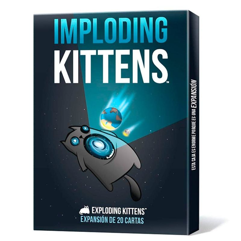 EXPLODING KITTENS - Juego de Mesa - Imploding Kittens (Expansión)