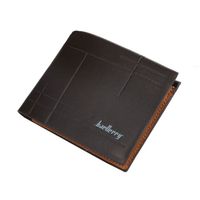 Billetera Hombre De Cuero Pu Mod Line