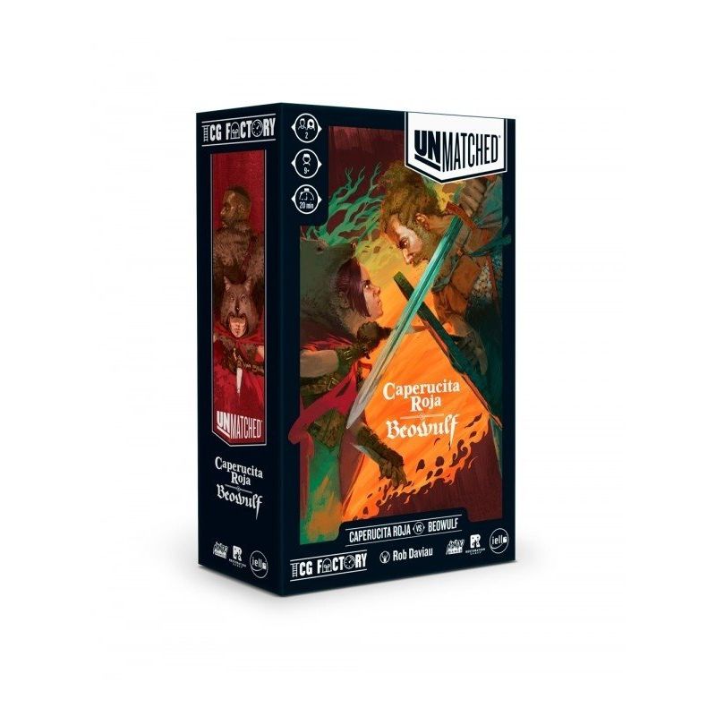 TCG FACTORY - Juego de Mesa - Unmatched: Caperucita Roja VS Beowulf