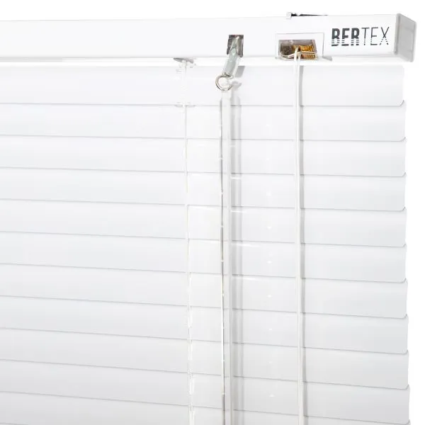 Persiana de aluminio Blanca 160cm anchox140cm alto Laminas 25mm
