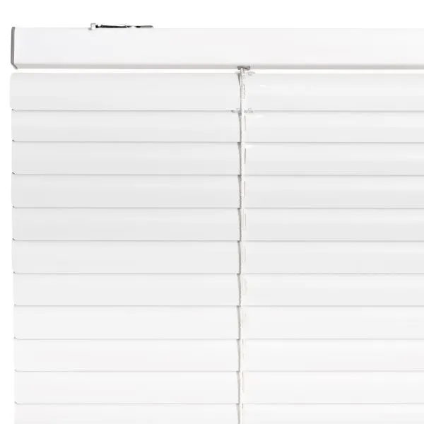 Persiana de aluminio Blanca 145cm anchox140cm alto Laminas 25mm