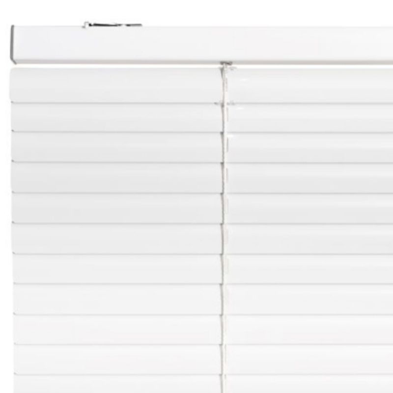 BERTEX - Persiana de aluminio Blanca 100cm anchox140cm alto Láminas 25mm BERTEX