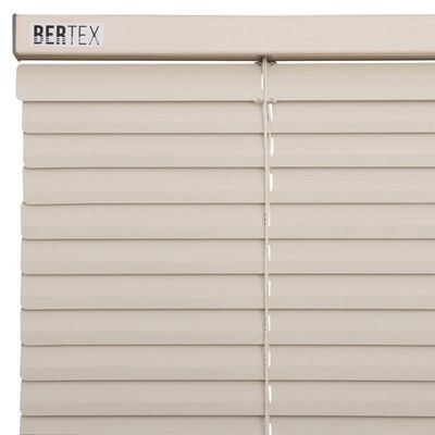 Imagen 2 del producto Persiana de aluminio Crema 140cm ancho x140cm alto Láminas 25mm