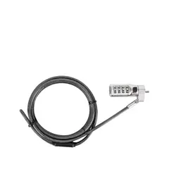 TARGUS - Cable Defcon Seguridad 3×1 Clave 4 Digitos