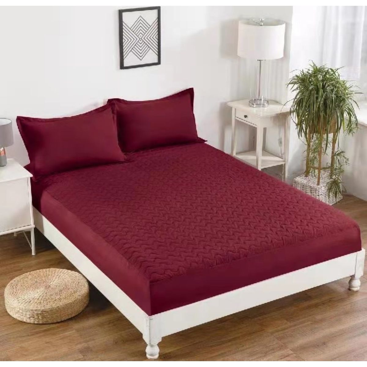 GENERICO - Cubrecolchón Impermeable King 180X200