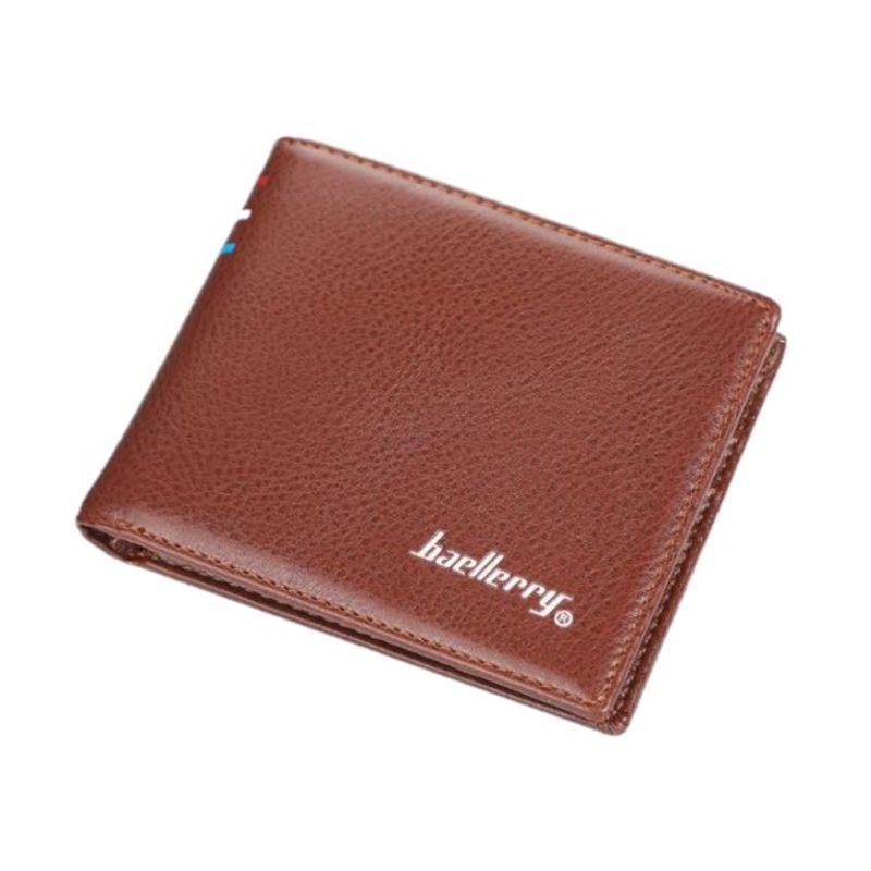 BAELLERRY - Billetera Hombre De Cuero Pu Baellerry Mod Square