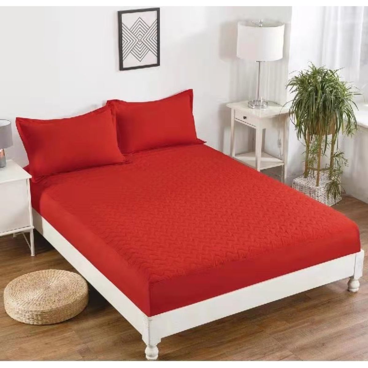 GENERICO - Cubrecolchón Impermeable King 180X200