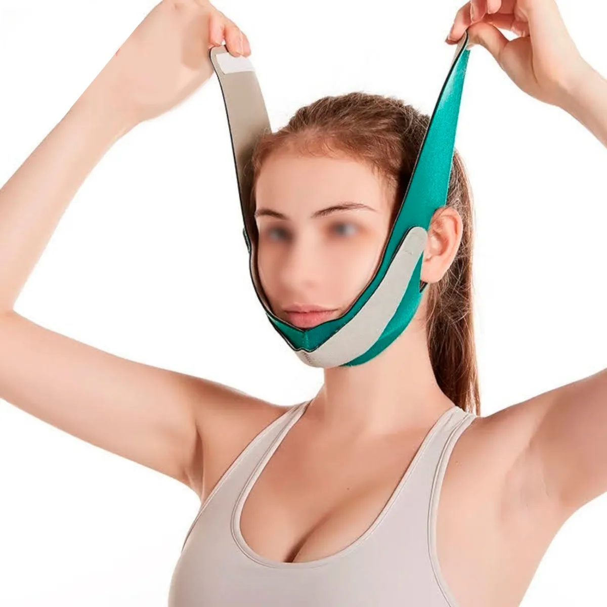 GENERICO - Faja Mentonera Papada Modelador Facial Mejillas