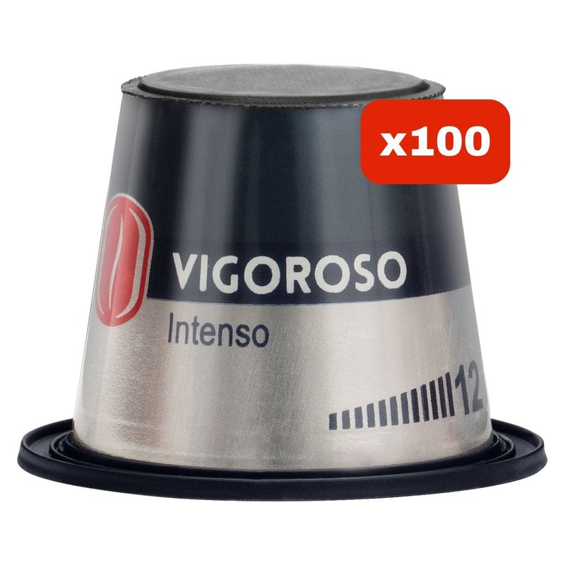 CAFE CARIBE - Café Vigoroso Intenso 100 cápsulas compatibles