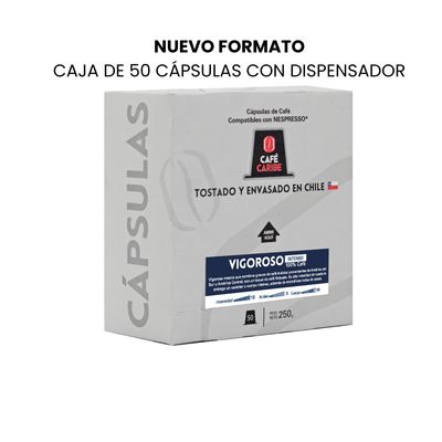 Imagen 2 del producto Café Vigoroso Intenso 100 cápsulas Nespresso compatibles