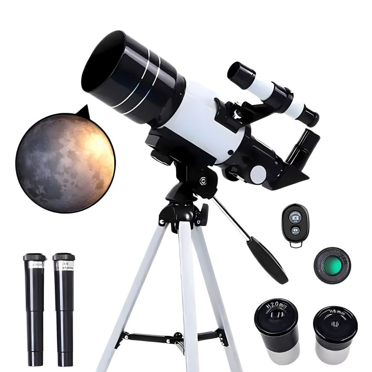 NOVYSTOR - Telescopio Astronómico Profesional Monocular F30070m
