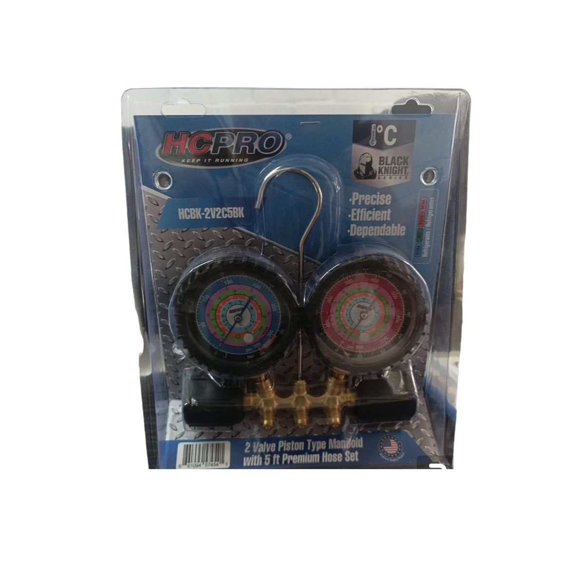 GENERICO - Manifold Manómetros Árbol de Carga HCPRO R134 R22 R404A R410A