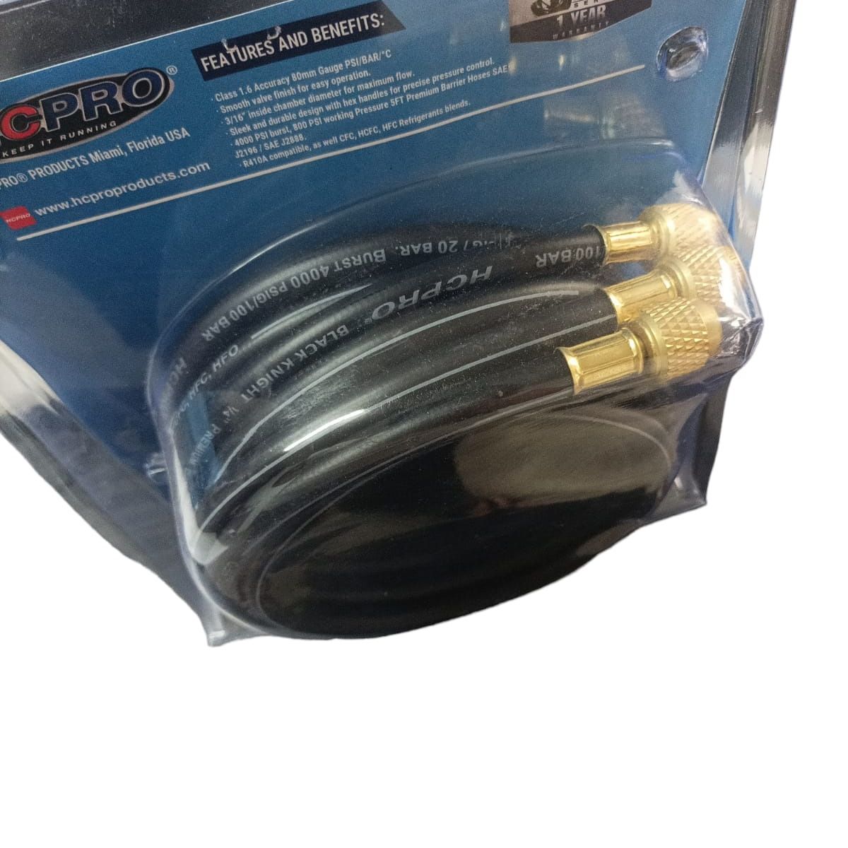 GENERICO - Manifold Manómetros Árbol de Carga HCPRO R134 R22 R404A R410A