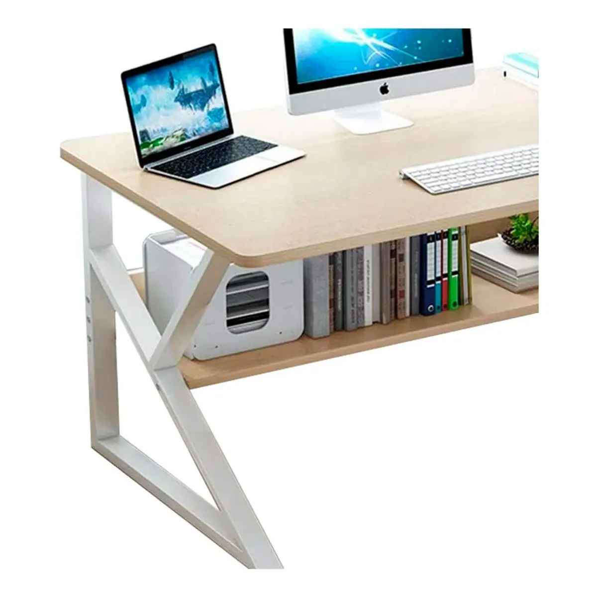 DETODOYMAS - Escritorio Moderno Oficina 100 x 60 x 72 cm DETODOYMAS