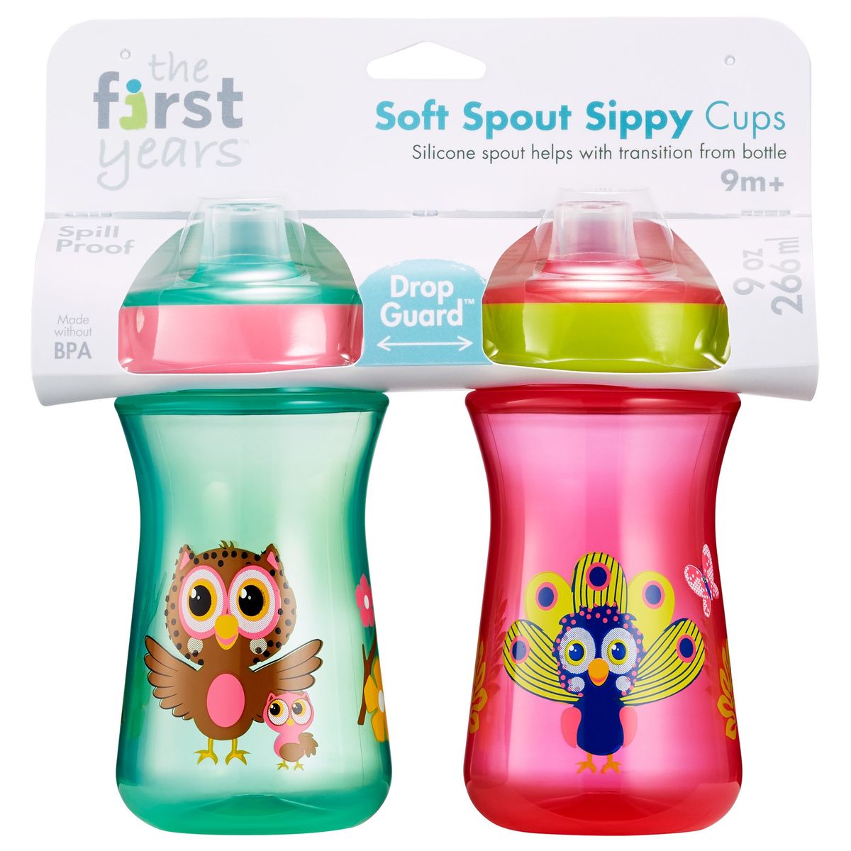 THE FIRST YEARS - VASOS ANTIDERRAME THE FIRST YEARS CHUPETE SILICONA