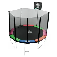 GLOWUP - Cama Elástica 10Ft 305Mt Set Basketball