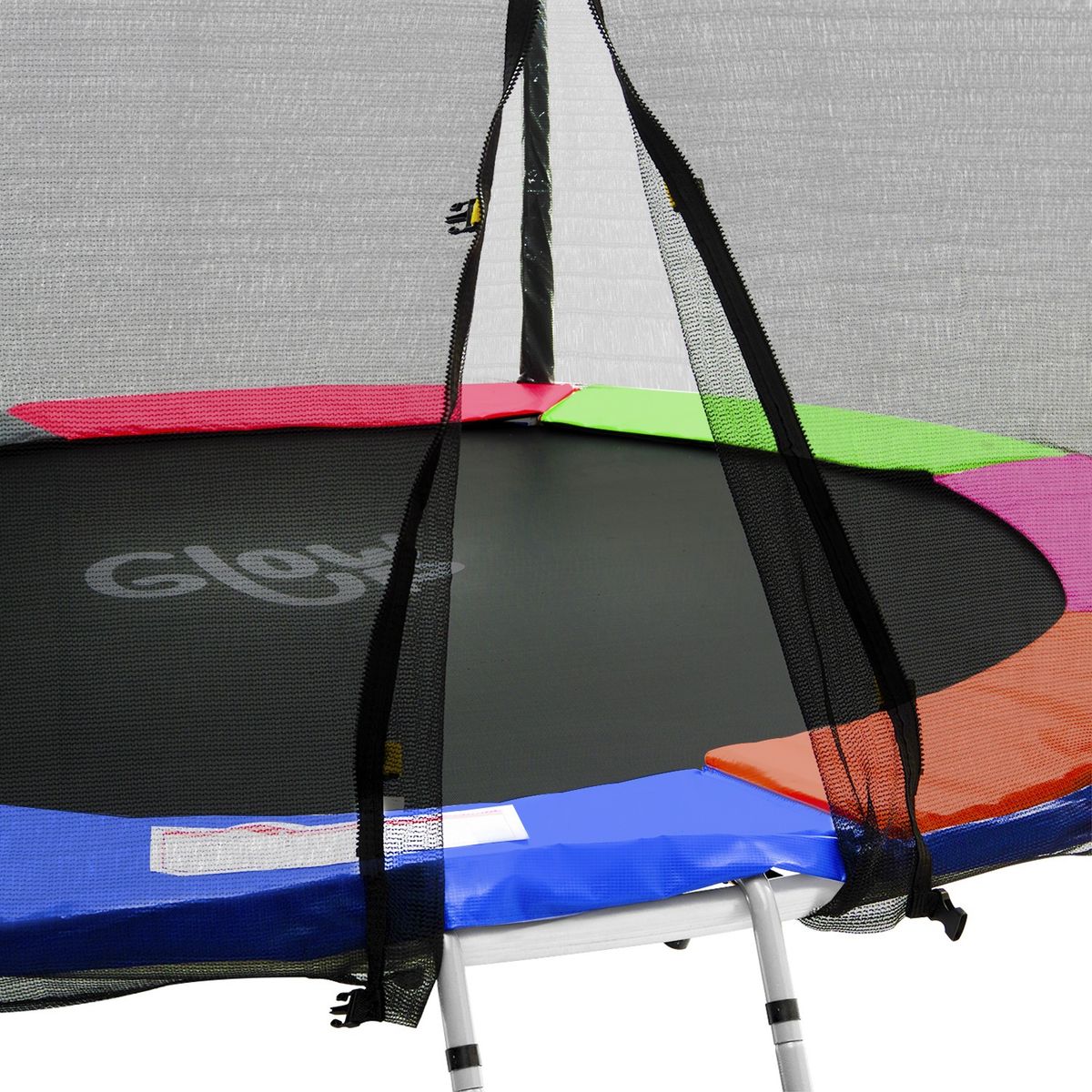 GLOWUP - Cama Elástica 10Ft 305Mt Set Basketball Glowup