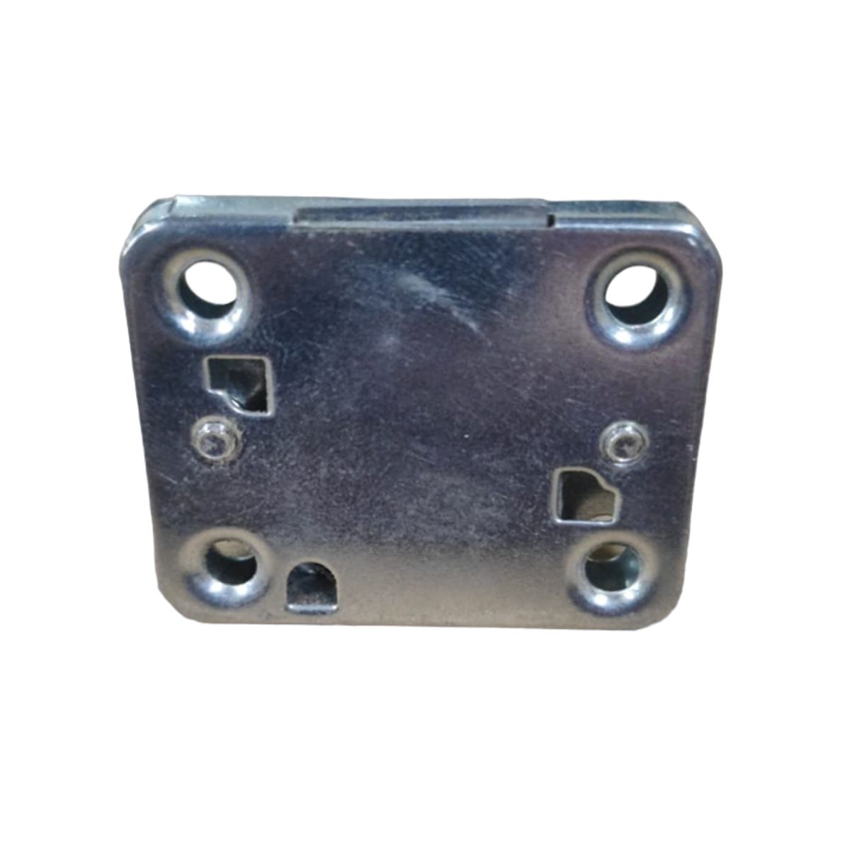 GENERICO - Cerradura Cajon Niquelada 17x20mm Caja 12 Unidades