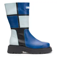 LANDAZURI - Bota Cuero Rea Azul