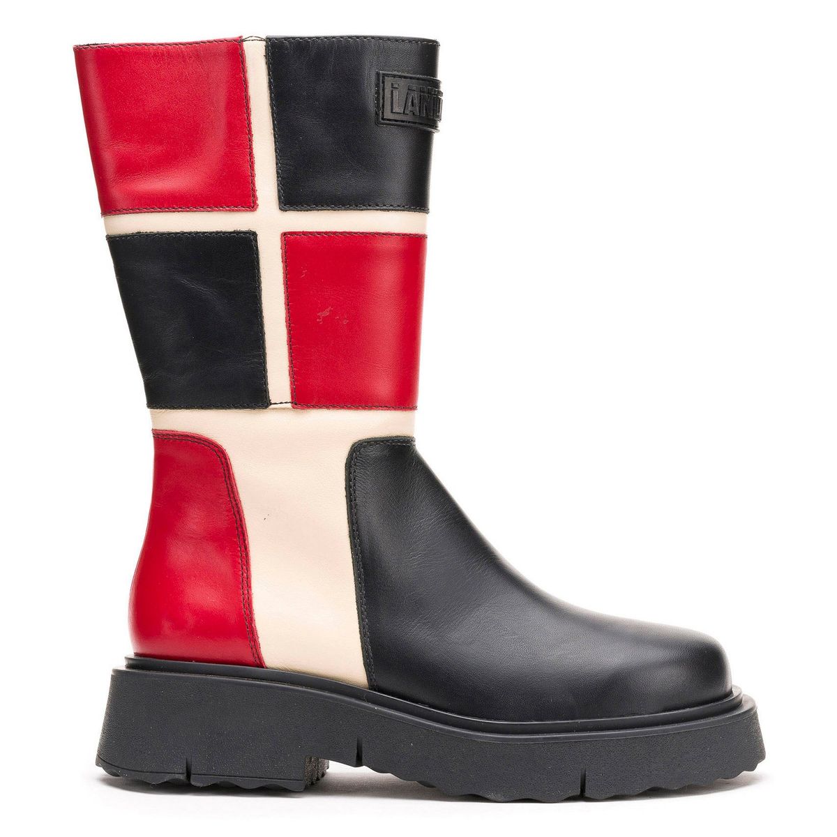 LANDAZURI - Bota Cuero Rea Roja Landazuri