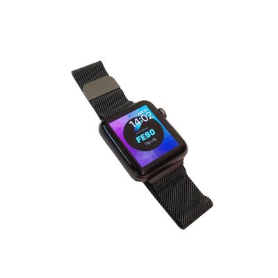 Imagen 2 del producto Correa milanesa acero inox 38-40-41m Gris oscuro comp con Apple Watch