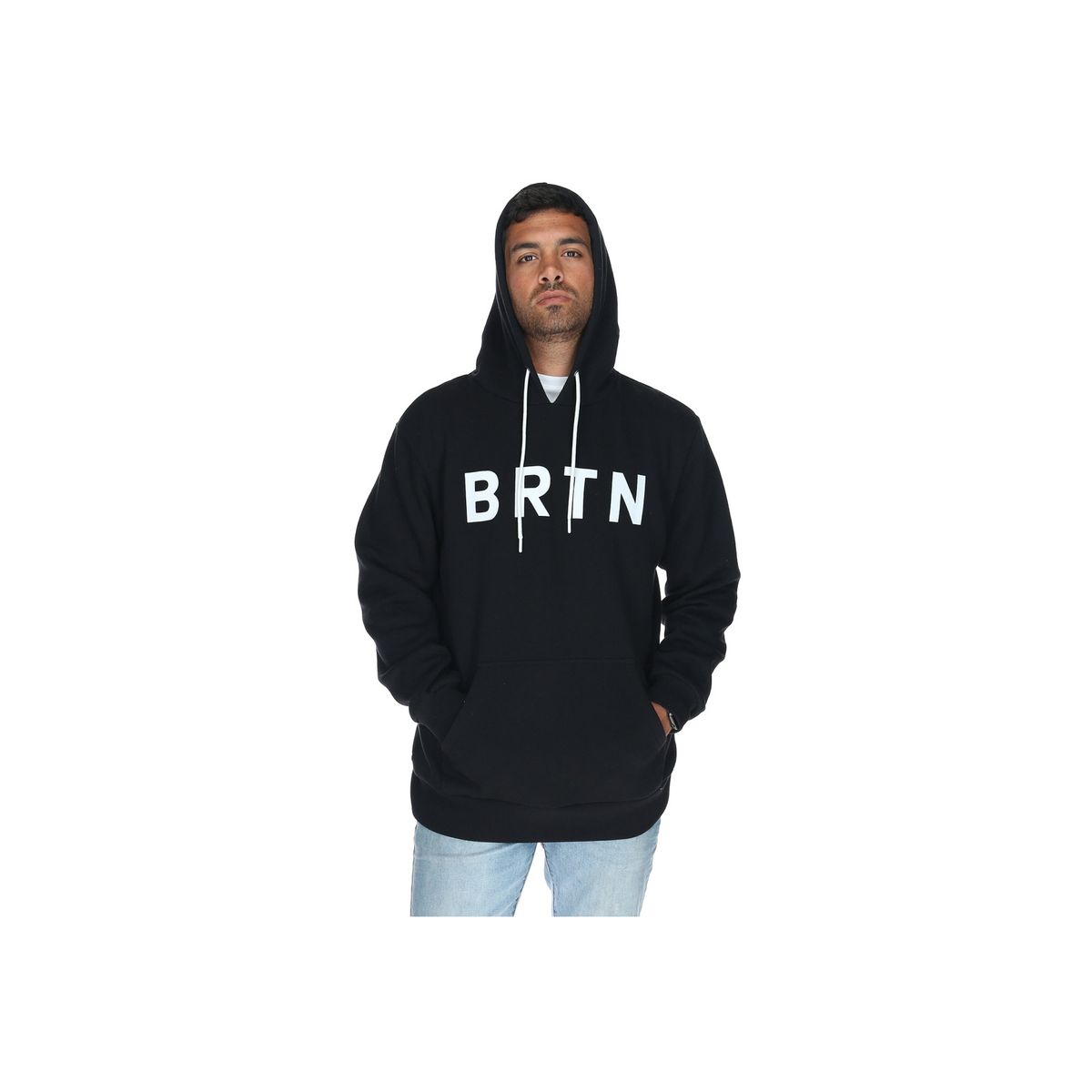BURTON - Polerón Hombre Brtn Hoodie Negro BURTON