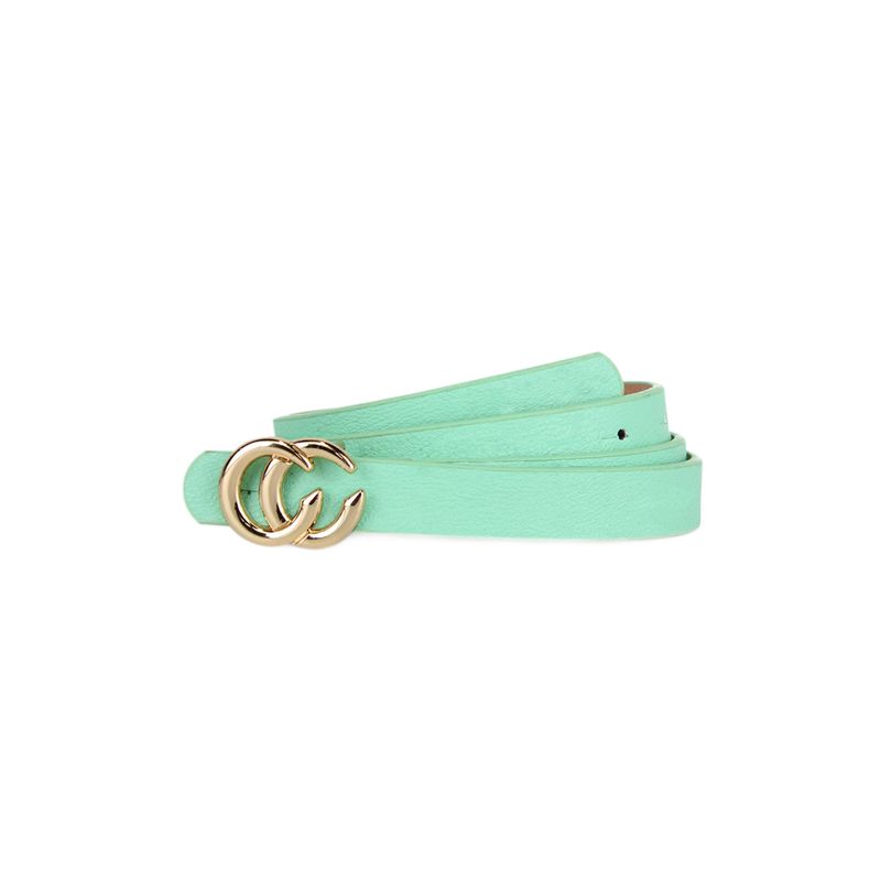 CARVEN - Cinturón mujer Oporto verde pastel Carven Paris